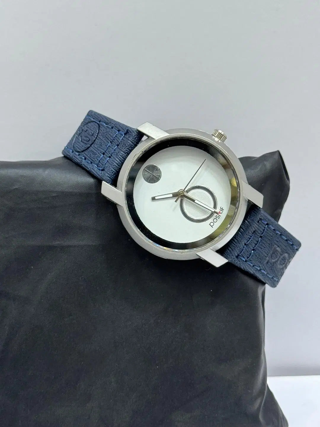 Girls’ Blue Rubber Analogue Watch