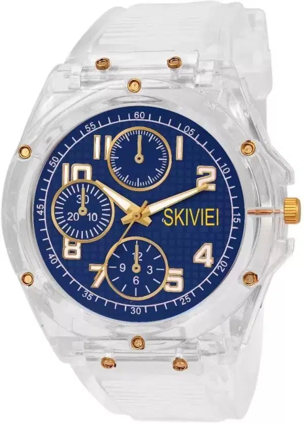 Transparent Analog Boys’ Watch