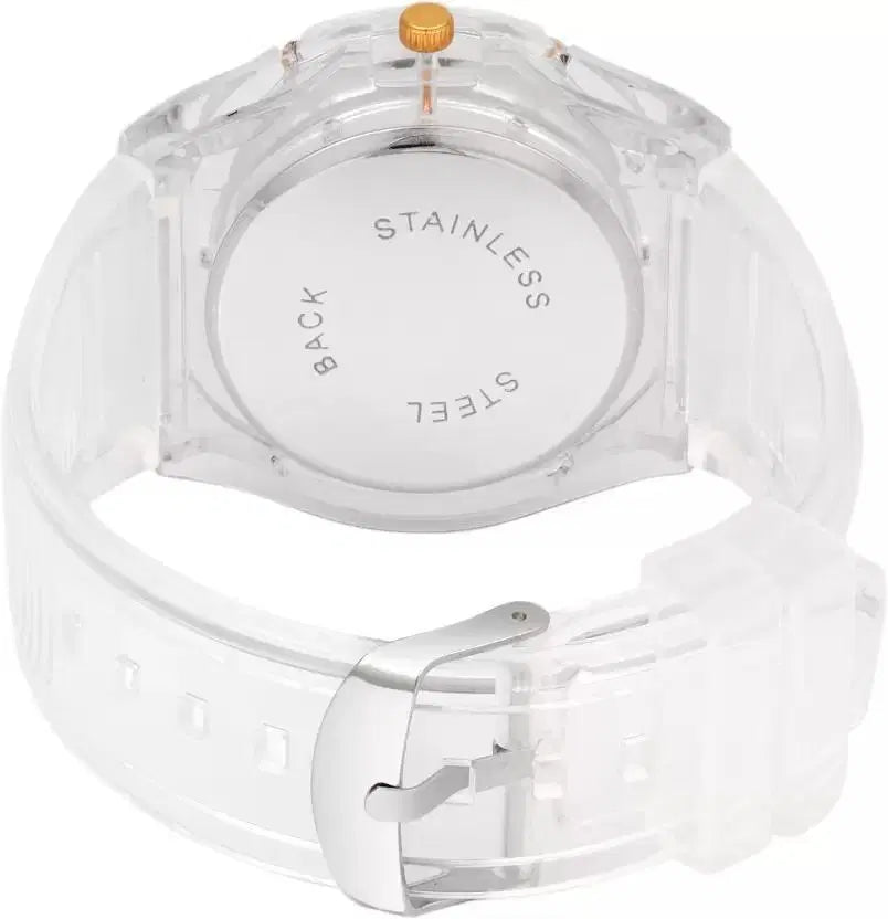 Transparent Analog Boys’ Watch