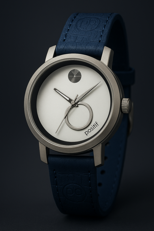 Girls’ Blue Rubber Analogue Watch