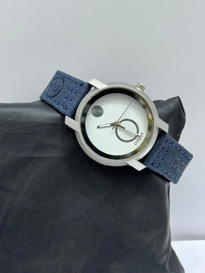 Girls’ Blue Rubber Analogue Watch
