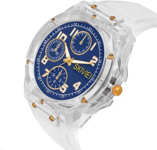 Transparent Analog Boys’ Watch